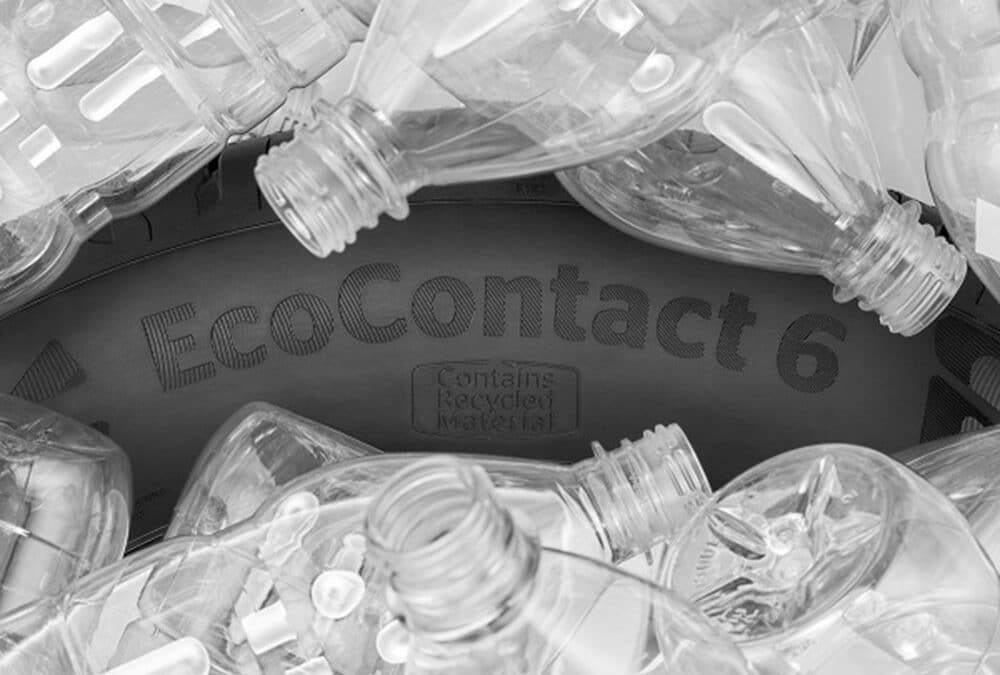 Continental intègre des bouteilles en plastique recyclées dans la composition de ses pneus